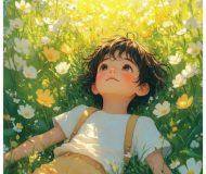 Enfant garçon fleurs small